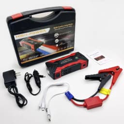 Car Jump Starter 3000A Peak 12V Portable Lithium Battery Booster Pack 1200A Jump Box Power Bank USB LED for Truck SUV Diesel