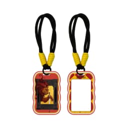 Pinky Harry Potter Card Holder Bag Charm Pendant for Daily Halloween Christmas Birthday Gift for Students Fans Women
