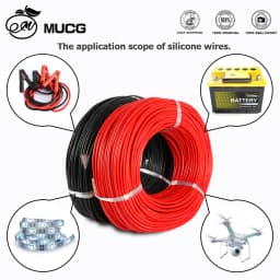 Yellow in Green Ground cable Silicone wire Ground wire Silicone cable Ultra soft Electrical wires Electric cable Extension cord