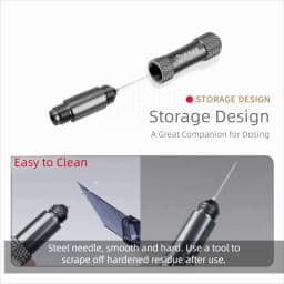 Mini Model Dispensing Stick Small Part Stable Model Glue Dispensing Assistant Portable Metal Glue Applicator Needle Hobby Craft