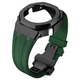 Mod Kit For Casioak GMAS2100 Stainless Steel metal Case Rubber Strap for Mod Kit GMA-S2100 4thGen Replacement shoc K Accessories
