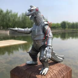 2024 New Godzilla VS King Kong Action Anime Figurie Large Godzilla King Ghidorah Soft Glue Monster Doll Model Ornaments Toys