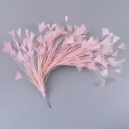 10-12inch Multicolor Turkey Goose Feather Flower Triangle Tipped Coque Free Bendable Feather Plumas Crafts DIY Lady Headdress
