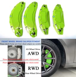 Fit for Tesla Model Y Juniper 2025 2026 Accessories RWD AWD Brake Caliper Covers 4pcs/set Rear All Wheel Drive 18 19 20in Wheels