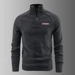Men's Norway Style Fleece Jacket Base Shirt Half Zip Sweatshirt Inner Spring Autumn New Model Cross-Border Clothing