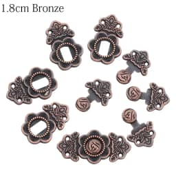 5Pcs Mini Buttons Flower Doll Belt Buckle DIY Waistband Shoes Buckles Doll Bags Clothes DIY Dress Decor Dolls Sewing Accessories