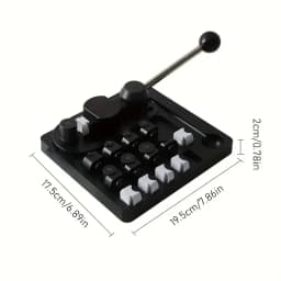 Metal Ring Bender Machine Jewelry Making Tool for Gold Silver Copper Round Forming Rolling Press DIY Craft Kit