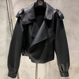Lady Jacket in Leather Real Sheepskin Blouse Coat Women Spring and Autumn Casual Outwear 2979