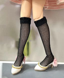 HOUZIWA Doll Accessories Blyth Doll Socks Lace For OB22 OB24