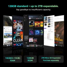 Teclast P50T Android 16 Tablet 90Hz 11" Incell TDDI T7250 Octa Core Max.16GB RAM 128GB ROM 8000mAh 13MP+5MP GPS Tablets PC