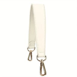 Artificial Leather Bag Strap Handbags Handles For Handbag Short Bag Strap Purse Strap Golden Buckle Replacement Bag Belt
