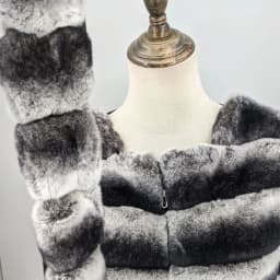 Top Selling Rex Rabbit Fur Coat Women | Chinchilla Color Warm Stand Collar Knit Jacket | Limited In Stock 250409