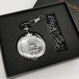 Best Gift Quartz Pocket Watch Chain To My Son Necklace Fob Watches Men Children's Day Kids Boy Gift Present Reloj De Bolsillo