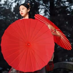 82cm Red Flower Ancient Oil Paper Umbrella Rainproof Chinese Wedding Cheongsam Paraguas Guarda Chuva Şemsiye Japan Sombrilla