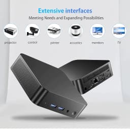 Brand New Windows 11 Mini PC Intel Core I9 10980HK MINI PC 16GB 32GB DDR4 2048GB SSD WIFI 6 BT5.2 Gaming MINI PC