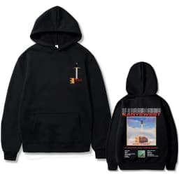Kanye West Graduation Bear Double Sided Printed Hoodie Men Women Fashion Hip Hop Cool Sweatshirts Unisex Fleece Cotton Hoodies