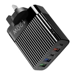 USB Fast Charger 120w Multiple Port Charger Block Fast Charging Station Hub Portable Type C Charging Outlet For Mobile Phones