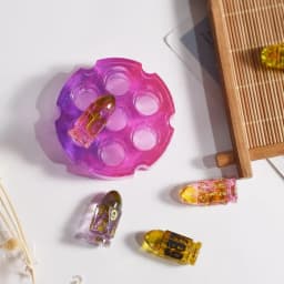 7 Hole Head Dices Mold Dices Storgae Box Silicone Molds DIY Crystal Epoxy Resin Mold Digital Game Easy to Release
