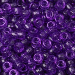 100pcs 200pcs 6x9mm Pony Beads Acrylic Large Hole Barrel Beads Solid Color Loose Spacer Beads DIY Handmade Beading Accessories