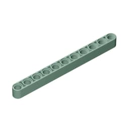 Gobricks 32525 10Pcs Liftarm Bricks Thick 1x11 Technic Parts Assembles Particles Model MOC Toys Sets DIY Car Lifting Function