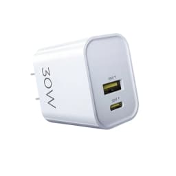 UYUXIO 30W USB C Wall Charger US EU Plug PD Super Fast Charger Power Adapter for Samsung Galaxy iPhone 17 16 15 14 Pro Max