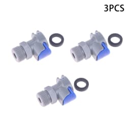 1/3/5PCS M10 To M15*1 Quick Connect Hose Connector Kitchen Faucet Hose Connector Water Hose Pipe Tap Connector Faucet Adapter
