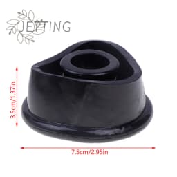 HOT 1 PCS Clear/Black Universal Precision Comfort Cylinder Seal Sleeve Silicone Replacement Silicone Ring