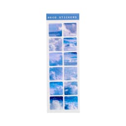 1 Sheet Adorable PVC Waterproof Laser Sticker for DIY Scrapbook Journal Diary Notebook phone Decoration