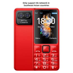 I79 (H6) 4G Mini Mobile Phone 2.4Inches TFT 32MB RAM No Camera Dual SIM Card English Keyboard Torch Cheap Cellphone for Elderly