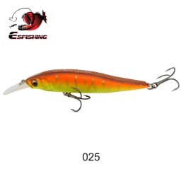 ESFISHING Wobble Hard Lure NAHAN 75mm 7.1g 0-2.4 Dive Fishing Baits Flow Floating Minnow Isca Artificial