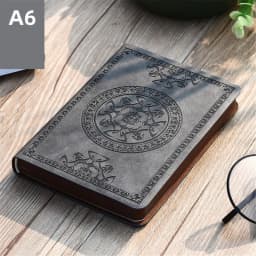 2026 New Portable Vintage Leather Notebook Diary Journal Stationery Gift Portable And Easy To Use