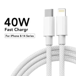 60W Fast Charging Nylon Braided USB-C to Type C Color Cable PD For iPhone 13 14 Pro Max 11 12 XR XS Max Plus Samsung Data Sync