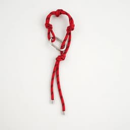 2024 New Woven Rope Keychain Bag Decoration Hanging Keychain Korean Style Acrylic Bead Heart Tassel Phone Case Bag Charms Y2k