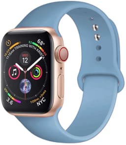 Strap For Apple Watch band 45mm 44mm 41mm 42mm 40mm 49mm 38mm Silicone correa bracelet iWatch series 9 8 5 4 3 8 6 SE 7 Ultra