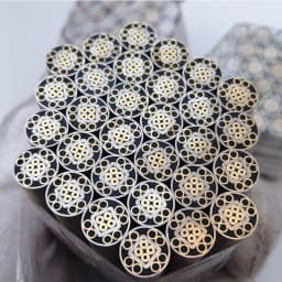 1piece New 8mm Mosaic Pin for Knife Handle Decorative Rivets Colored Resin Filling Mosaics Rivets Nail Steel Tube Length 60mm