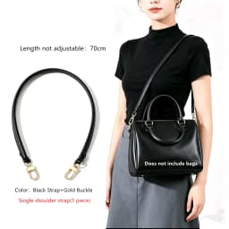 Genuine Vachetta Leather Bag Strap for LV Speedy 20 25 30 Shoulder Straps Long Bags Belts Replacement Bag Accessories
