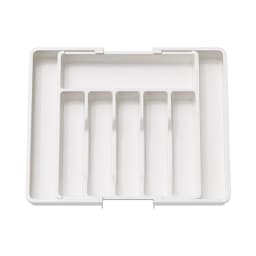 Expandable Utensil Tray Silverware Spoon Organizer Drawer Cover Adjustable Cutlery Tray Drawer Organizer Kitchen