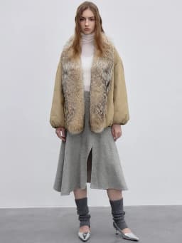 2025 New Winter Warm Goose Down Jackets Natural Real Fox Fur Collar Women Puffer Jackets Thick Coats Female Outwear