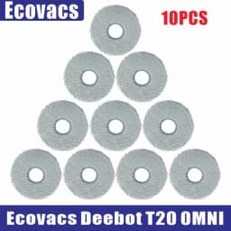 Ecovacs Deebot T20 Omni T20e Accessories Main Side Brush Mop Cloth HEPA Filter Dust Bag Replacement Spare Parts