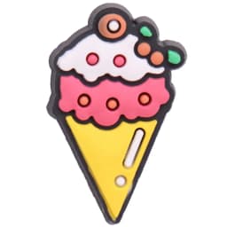 1Pcs Shoe Charms Fruit Cake Dessert Donut Sushi Hamburger Ice Cream PVC Garden Shoes Decorations DIY Wristbands Children Present