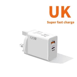 120W Super Fast Charger Pro Adapter Original Fast Charger USB-C PD 3.0 QC 4.0 For Xiaomi 13 12 Redmi Note 12 EU UK US Plug 2025