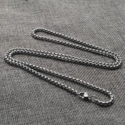 Thickness 2mm-4mm 304 Stainless Steel Link Chain Necklace Silver Color Link Classic Curb Chain for Men Women Jewelry Findings