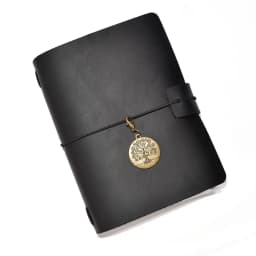 Travel Notebook Retro Leather Journal DIY Handmade Vintage Planner Note Book Portable Sketchbook Teacher School Gift 192 Pages