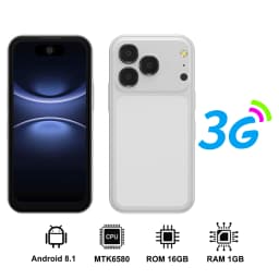 SERVO Mini Android Smartphone 3.75" HD Display 3G Dual SIM Face Unlock GPS Play Store Camera Unlocked Pocket Tiny Mobile Phone