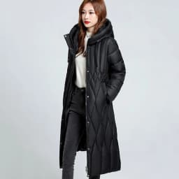 New Oversized Women's Down Cotton Coat Winter Cold Warm Padded Jacket Long Female Casual Hooded Parker Cotton Clothes Black 7XL