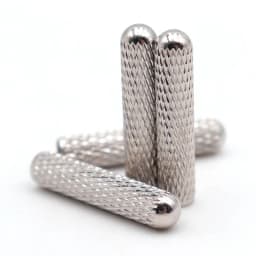 20PCS Tips For Laces Replacement Head Of Shoestrings Silver Plating Bullet Aglets Round Shoes Accessories For Shoelaces DIY