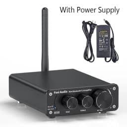 Fosi Audio BT10A Mini Bluetooth Amplifier 2 Channel Amp for Home Speakers Treble & Bass HiFi Stereo Sound Amplifier 50W*2