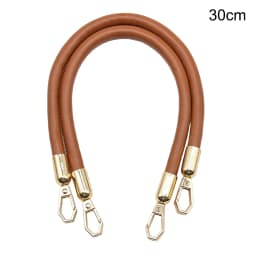 2pcs Short Bag Handles Soft Leather Shoulder Bag Straps DIY Replacement Purse Belt Handbag Strap Bag Accessories New