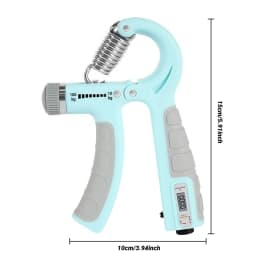 With Counter Wrist Forearm And Exerciser For Muscle Building Strength 10-100Kg Adjustable Hand Grip Strengthener Trainer