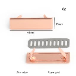 50-100PCS Customize Logo Metal Purse Labels Laser Your Brand For Bags Handbag Hat Garment Engrave Making Name Tags Accessories